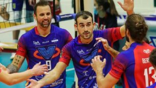 Pallavolo Vero Volley uomini Cev Cup ottavi di finale conquistati contro Zagabria - foto Vero Volley