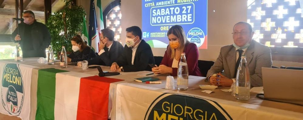 Fdi Fratelli d'Italia convegno a Concorezzo