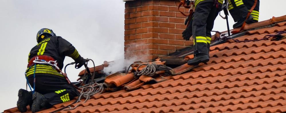 Rischio incendio a Cabiate