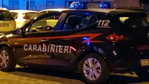 Una patuglia dei carabinieri a Seregno