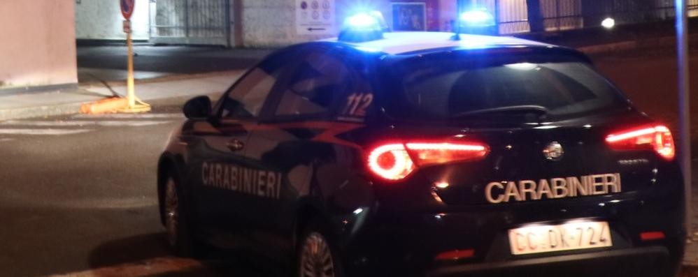 Una pattuglia dei carabinieri di Seregno