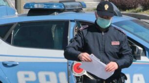 Un agente di Polizia