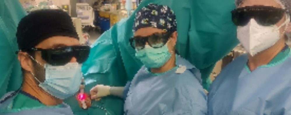L’utilizzo del laser in sala operatoria