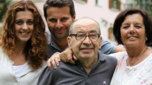 Agrate: Giuliano Guanella e famiglia