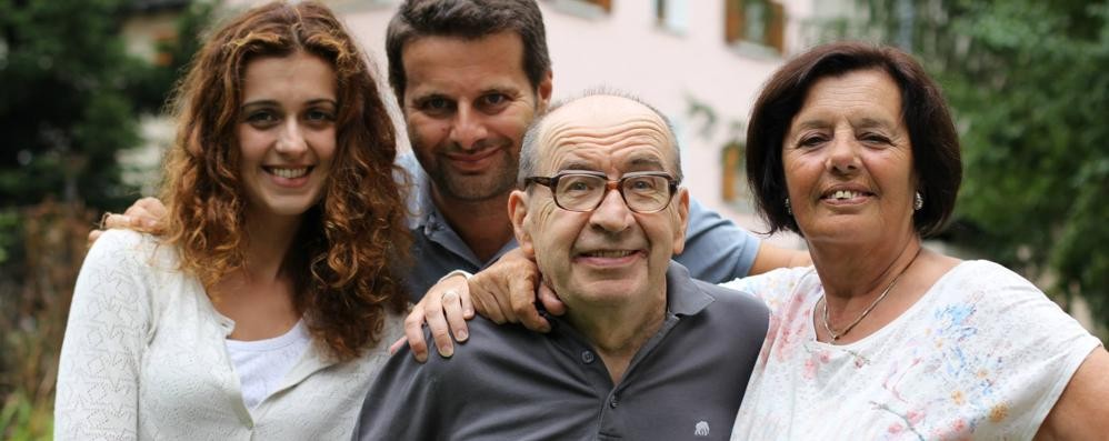 Agrate: Giuliano Guanella e famiglia