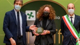 MEDA - Il momento della consegna del premio