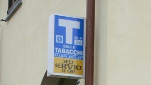 Una tabaccheria di Seregno