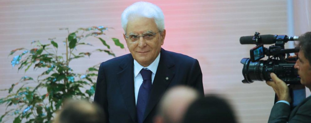 Monza - Visita del presidente della Repubblica Sergio Mattarella