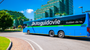 Un autobus di Autoguidovie