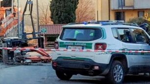 Besana, il luogo dell’incidente mortale  sul lavoro