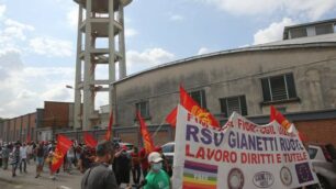 Corteo lavoratori Gianetti