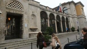 L’ingresso del tribunale di Monza