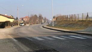 Lesmo, la  zona dell’investimento del 15enne