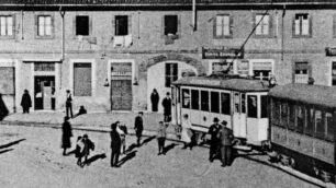 La Lissone di una volta, con tanto di tram