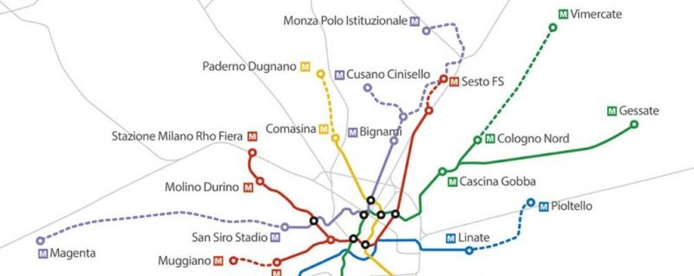 La possibile rete metropolitana