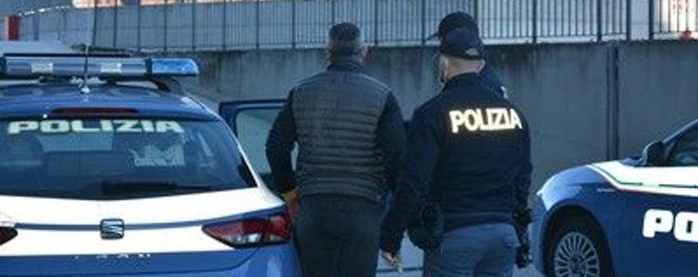 Il cittadino espulso (foto Questura)