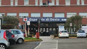 ingresso dell'ospedale di Desio