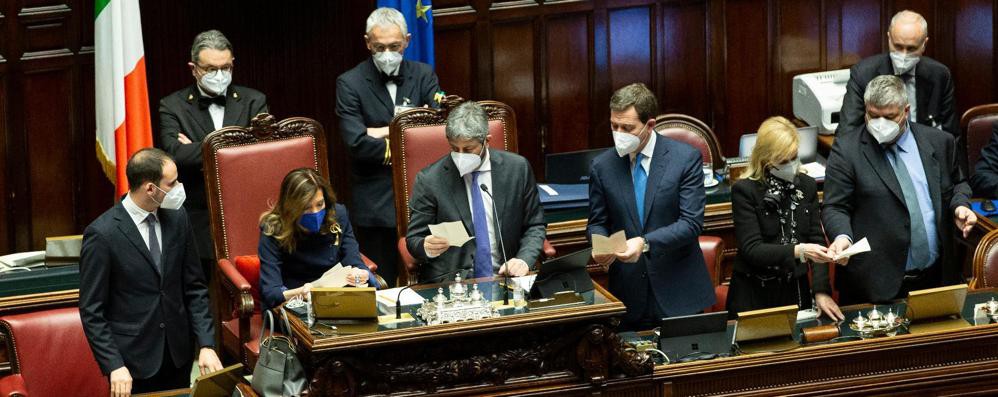 Camera dei deputati Presidente della Repubblica quarta votazione - foto Camera.it