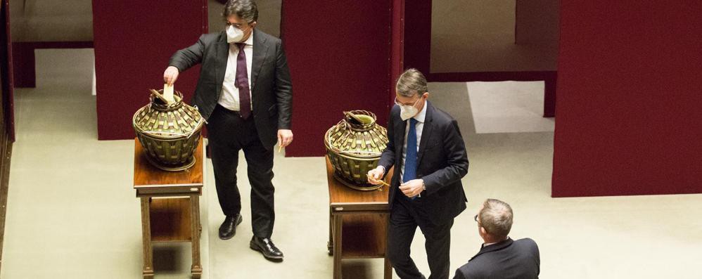 Camera dei deputati elezione Presidente della Repubblica 2022 - foto Camera.it