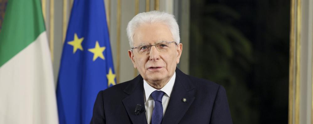 Presidente Sergio Mattarella - foto Quirinale.it