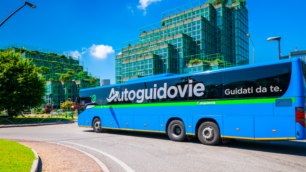 Un autobus di Autoguidovie