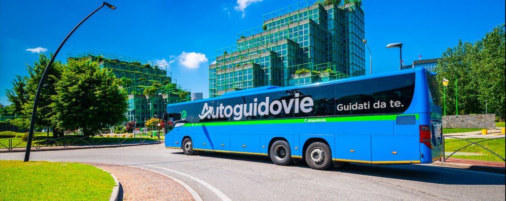 Un autobus di Autoguidovie