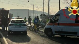 La scena dell’incidente