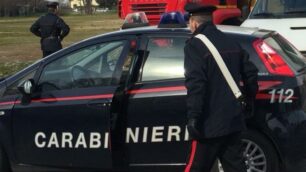 Un controllo dei carabinieri