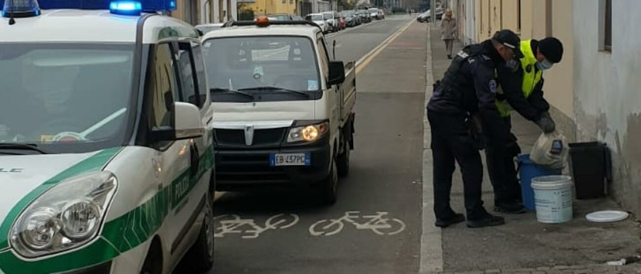 Caponago Polizia Locale controllo rifiuti