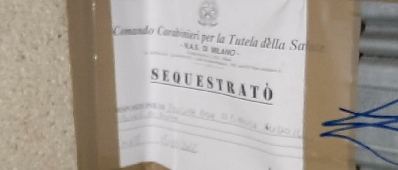 I sigilli alla farmacia di Renate