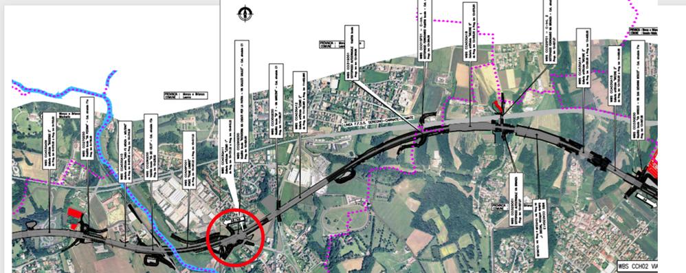 pedemontana progetto Arturo lanzani 16 modifiche inizio tratta c lesmo arcore