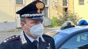 Il comandante provinciale dei carabinieri, il colonnello Gianfilippo Simoniello