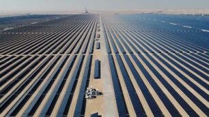Un enorme parco solare