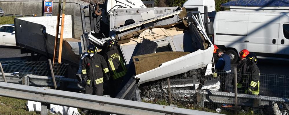 Statale 36 incidente Lissone Desio sud 28 gennaio 2022