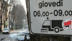 Monza Lavaggio strade via Buonarroti