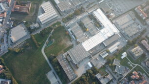 Una parte dell’area ex Philips a Monza