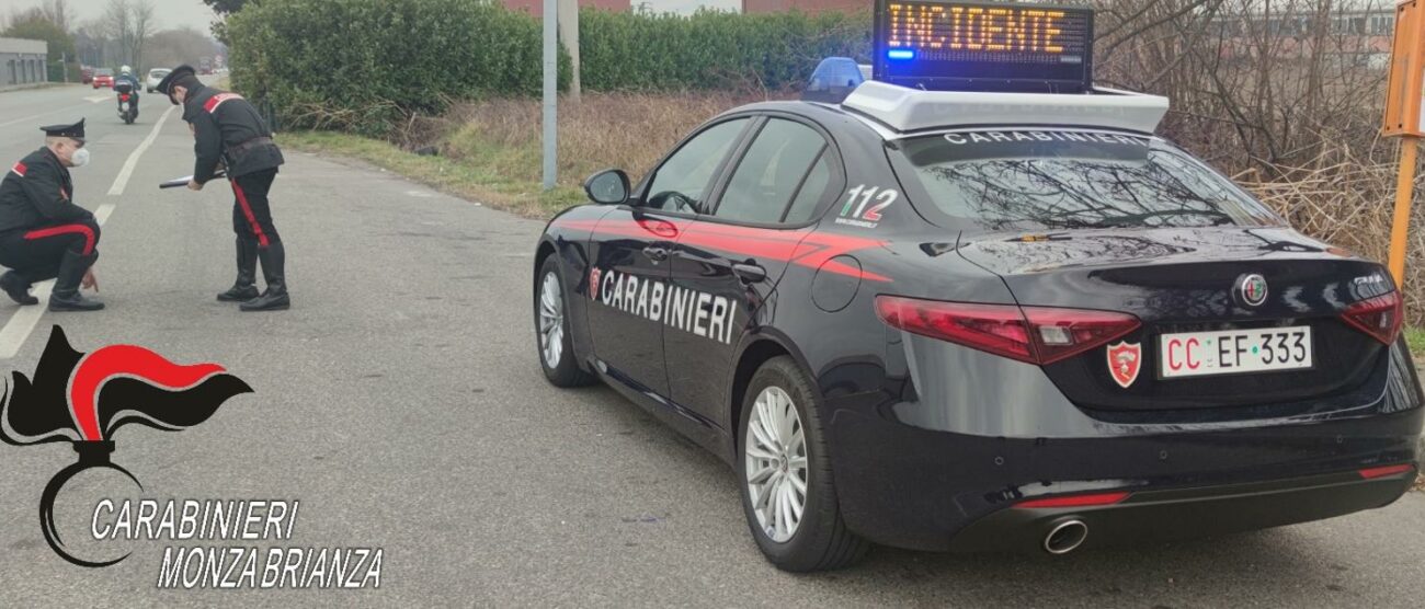 Pirata strada (foto Carabinieri)