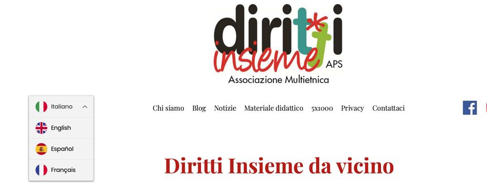 Portale multilingue Diritti Insieme