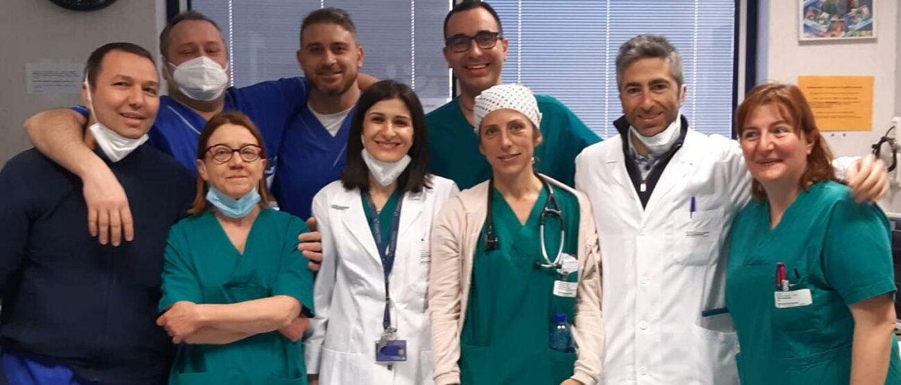 il team di elettrofisiologia dell'ospedale Pio XI di Desio