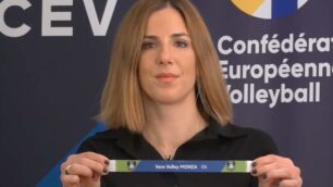 Pallavolo sorteggio quarti Champions League Vero Volley Monza con l'ex giocatrice croata Maja Poljak (in Italia Foppapedretti Bergamo)