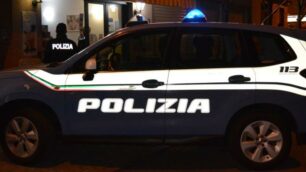 Polizia a Desio (foto Questura Monza e Brianza)