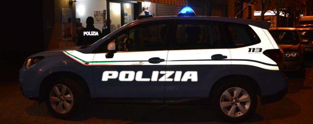 Polizia a Desio (foto Questura Monza e Brianza)