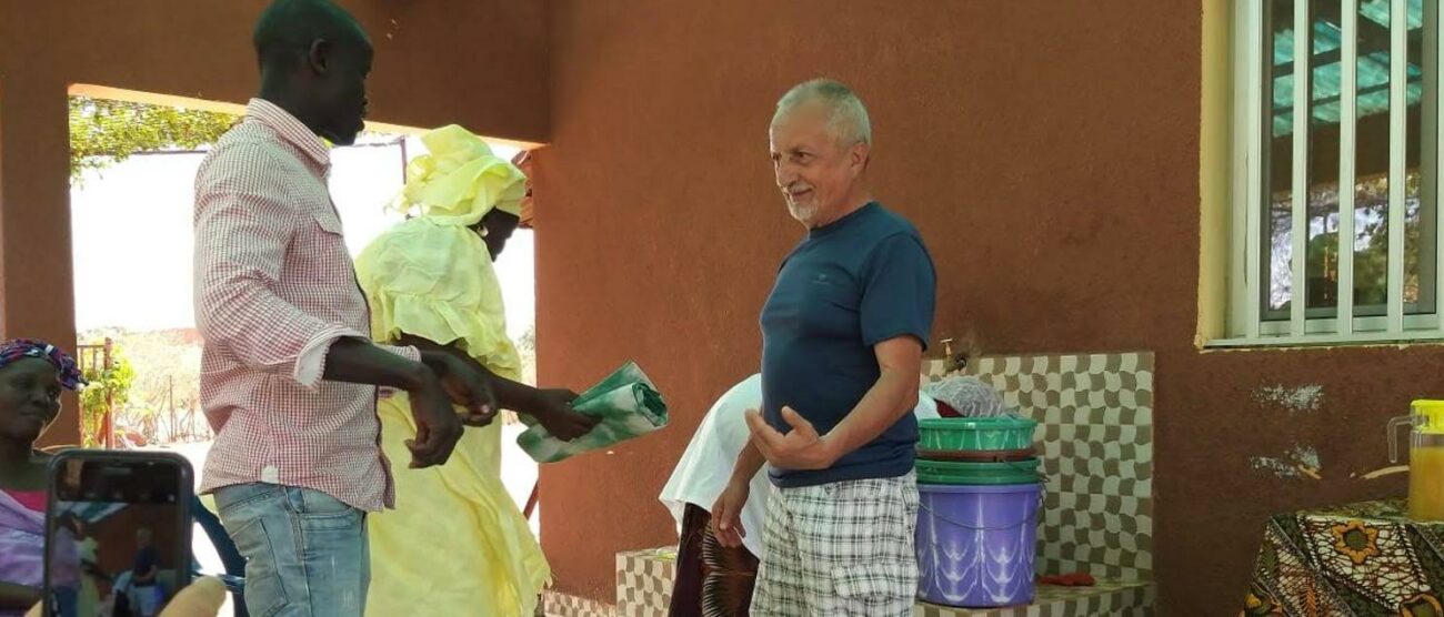 Federico Gattin in Senegal