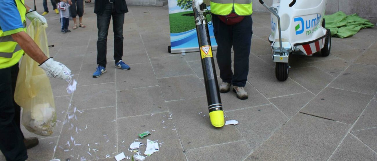 Dumbo l'apparecchio innovativo per la pulizia del centro Seregno dov'è finito?