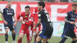 Favilli in campo contro il Pisa