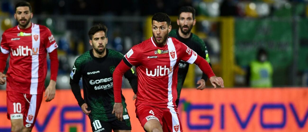 Mazzitelli in campo a Lignano Sabbiadoro contro il Pordenone