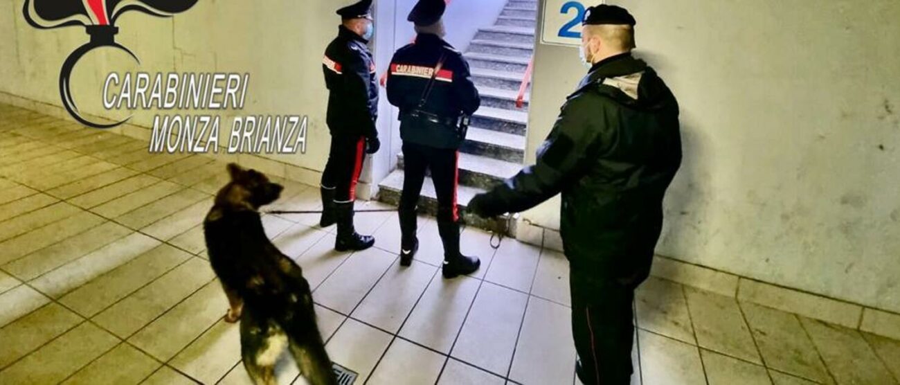 I carabinieri in stazione con Kevin