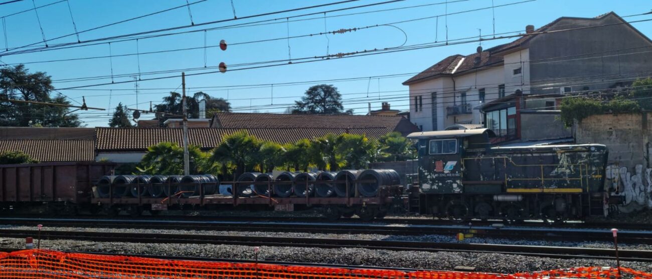 Stazione Seregno treno merci - foto di repertorio