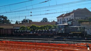 Stazione Seregno treno merci - foto di repertorio