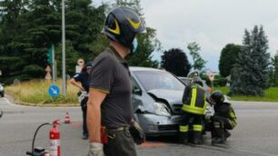 Un incidente a Vimercate: il 36% sono per mancato rispetto della precedenza
